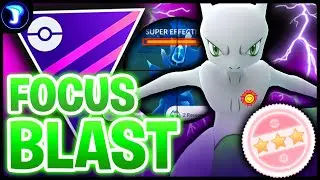 SHUNDO! *FOCUS BLAST* Level 51 MEWTWO ONE SHOTS the Master League Meta | GO Battle League
