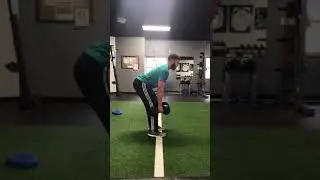Bent Over Row - DB, slight bend