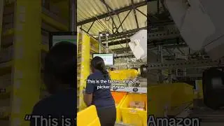 Picking at Amazon be Like #amazon #shorts #short #work