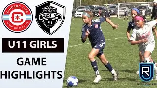 Chicago Fire vs. DKSC - U11 Girls Soccer Game Highlights [Oct 7  2023]