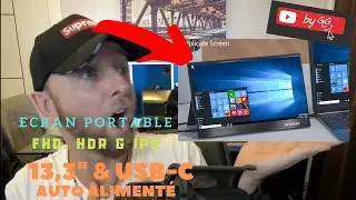 Ecran Portable 13,3 FHD USB C auto aliment&eacute; Blitzwolf BW PCM2