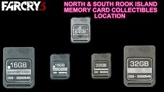 Far Cry 3 North & South Rook Island Memory Card Collectibles Location! 1080p 60Fps