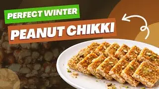 Market jesa Peanut gud chikki ghar pr bnaane ka aasan tarika winter special 