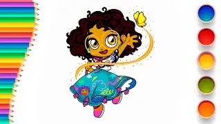 How to Draw Mirabel Madrigal from Encanto | Easy Step-by-Step Tutorial for Kids