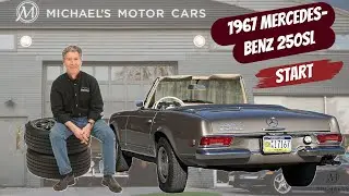 1967 Mercedes-Benz 250SL - start
