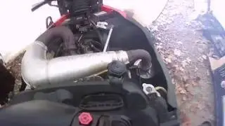 arctic cat 600 saber-cat start up