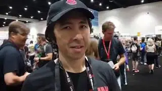 Eric Koda at San Diego Comic Con 2017