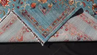 Sultan Abadi – Authentic Afghan Hand-Knotted Rug (8'0