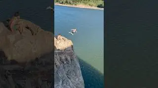 Welcome to Colorado #sunset #colorado #flips  #cliffjumping
