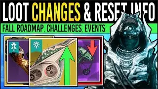 Destiny 2: NEW CONTENT UPDATE & FALL ROADMAP! Exotic Boost, Loot Update, Event Info, More (23 Sept)