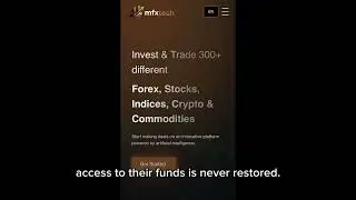MFXTECH SCAM REVEALED &mdash; HOW TO WITHDRAW !