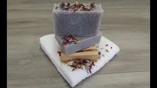 Lavender Cold Process Soap Tutorial