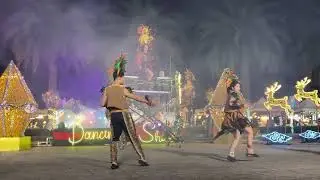 Chiang Mai night safari dancing show round 1