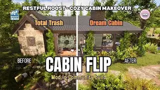 House Flipper 2 | Restful Roost | Cozy Cabin Renovation | Community content |  No Commentary