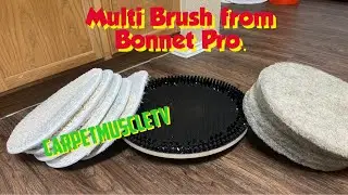 Multi Brush System. Dirt Napper. From Bonnet Pro.