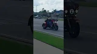 Warriors Of Faith Motorcycle Ministry and sponsors rolling into Waycross for there bike night.