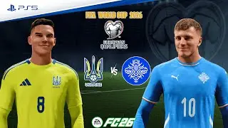 Ukraine vs. Iceland | 2026 FIFA World Cup Qualifiers &ndash; UEFA | Full Match | FC 26 - PS5&trade;[4K]