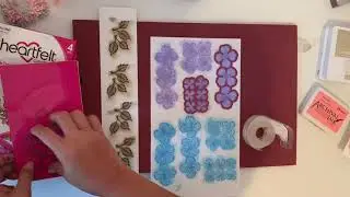 Tutoriel fleurs oakberry lane blossoms heartfelt creations