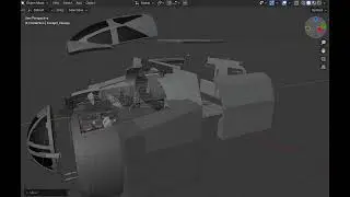VCX-100 Flight Deck Module Exploded Cutaway View