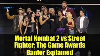 Сравнение Mortal Kombat 2 и Street Fighter: объяснение шуток на церемонии The Game Awards.