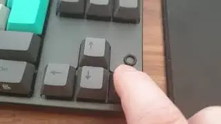 Cherry MX Red O-rings sound comparison (on/off)