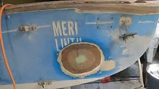 Project Seahorse: Restoring a 1974 O'day Mariner 19 Sailboat (Episode 2 Part 2: Fiberglass Repair)