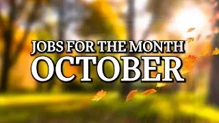 Jobs for the Allotment & Garden in October