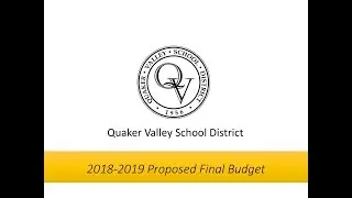 Public Budget Meeting May 1, 2018