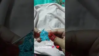 handmade crochet snowflake ❄️🪡🧶&hearts;️ #shortsvideo #crochetpatterns #crochetsnowflake #crocheting