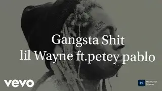 Lil Wayne ft. Petey Pablo &ndash; Gangsta Shit (Official Lyrics Video)