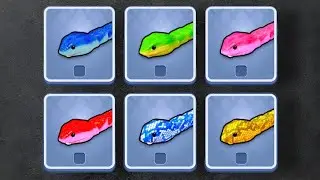 Snake Clash: .iO From Level 1400 to Level 2400 All BOSS Fight #265
