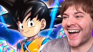 (Dragon Ball Legends) SUMMONS FOR GOKU (MINI) ON THE DAIMA COLLAB BANNER! HOW MANY DOUBLE PULLS?