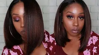 Best Bob of 2017 🤔  Freetress Equal Lace Deep Invisible Part SWAMI | PBCinnamon