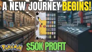 My POKEMON CARD Business Journey to 50K Profit: A new Beginning!