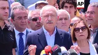 Turkish opposition leader warns that 'elections should not be overshadowed'