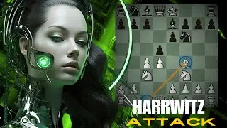 Harrwitz Attack Brilliancy от Stockfish 17!!!