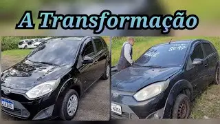 Primeira partida, e a mudança do fiesta que compramos no leilão do Governo