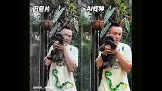 Old photos, turned into videos by AI.（Kidding）