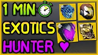 Super Fast SOLO Exotics Farm ! at Today's Legend Sector (Hunter Guide)