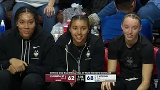 When You Realize You're On TV 😂 | Paige Bueckers, Azzi Fudd, Ice Brady, #9 UConn Huskies Basketball