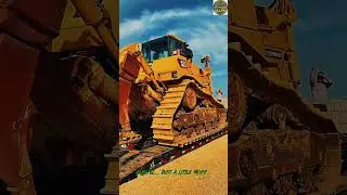 When the CAT D9T Tries to Go Home After a Hard Day. #shorts #excavator
