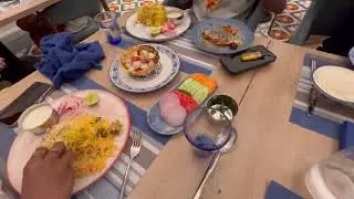 Dinner at Hard Rock, Maldives 