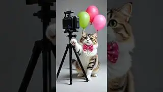 World Photography Day vlog 📷😺😸🎥 #viral #cat #3danimation #cute #photography