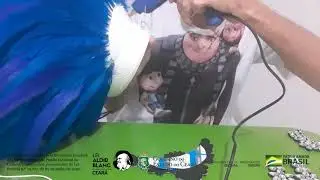 4°aula oficina de arte e carnaval (cabeça luxuosa com rabos de galo)