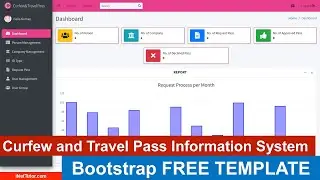 Curfew Travel Pass Bootstrap Template
