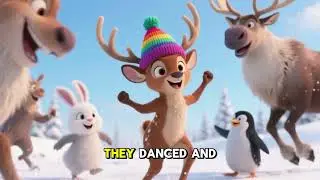 The Reindeer with the Rainbow Hat