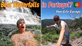 Wild Waterfall Swimming in North Portugal 🇵🇹 - Peneda-Ger&ecirc;s National Park - Van Life Europe
