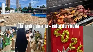 VLOG: &uacute;ltimo dia do ano, divers&atilde;o no clube, culto da virada e mais &hellip;