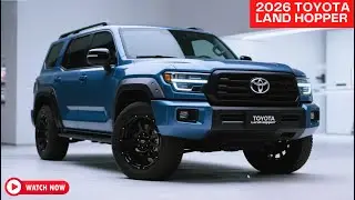 FIRST LOOK! 2026 Toyota Land Hopper... Is This SUV Better Than the Land Cruiser?