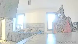 My Home Camera's & Strava Maps - Jan 7th, 2026 in Color Sketch